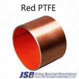Red PTFE SF-1 DU Oilless composite Sliding Self Lubricating Bearing Bushing