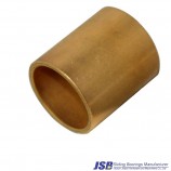 Sinterbronzebuchse , Bronzelager , angeflanscht Messingbuchse